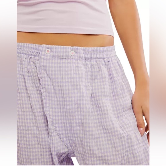 Free People Purple Cloud Ten Pajama Matching Set- NWT - Picture 6 of 8